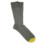 Rib Grey Socks