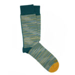 WAMS Stripes Yellow Socks