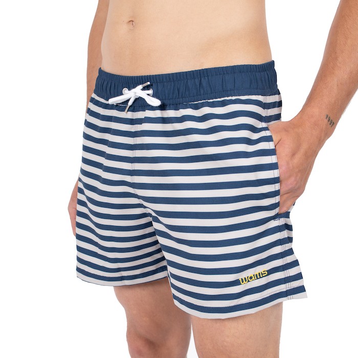 Anchor Stripes Swim Shorts