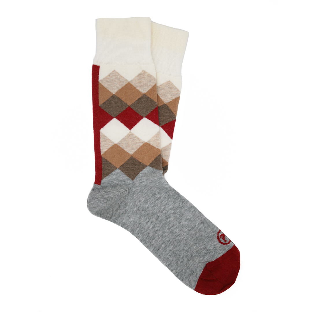 Mountain Bordo Socks