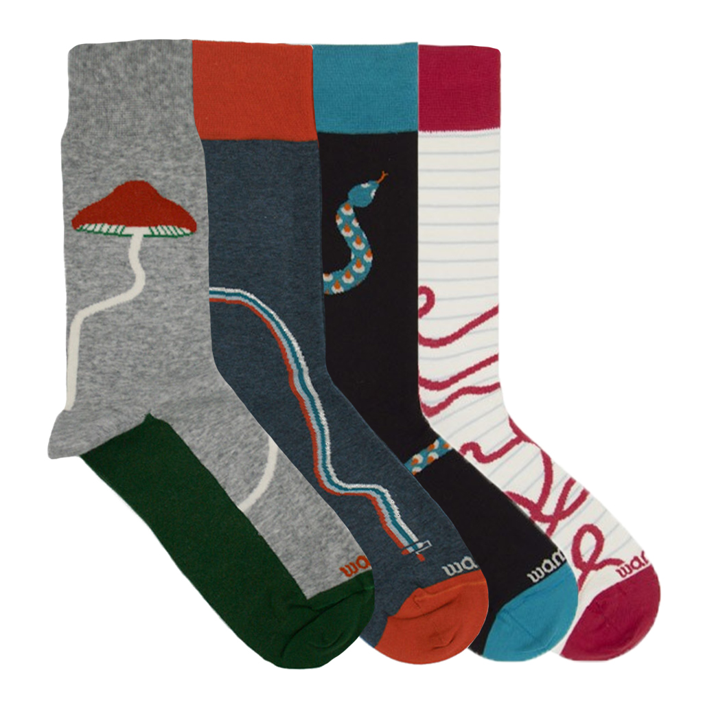 Icon Socks 4 Pack