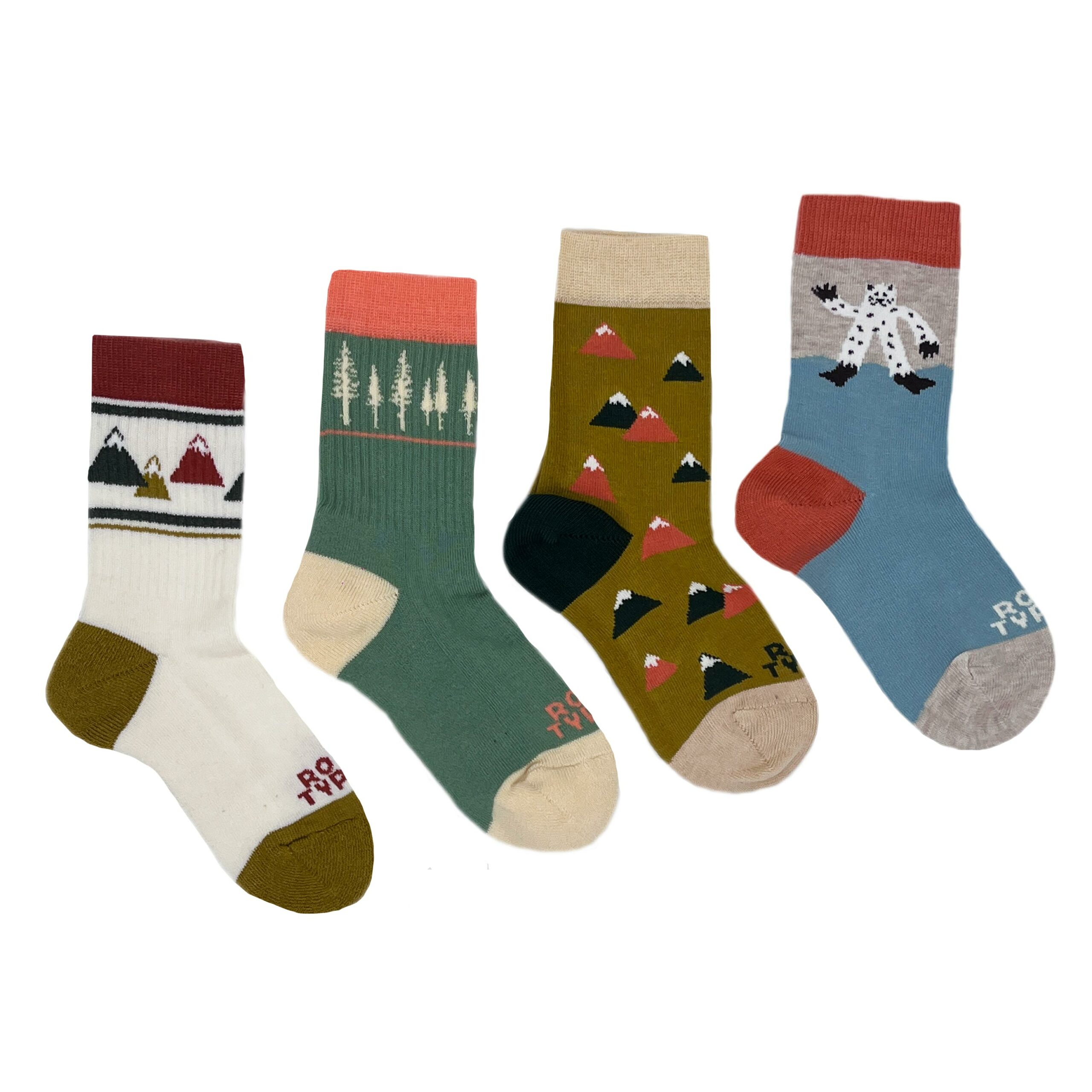 Kids Socks 4 Pack